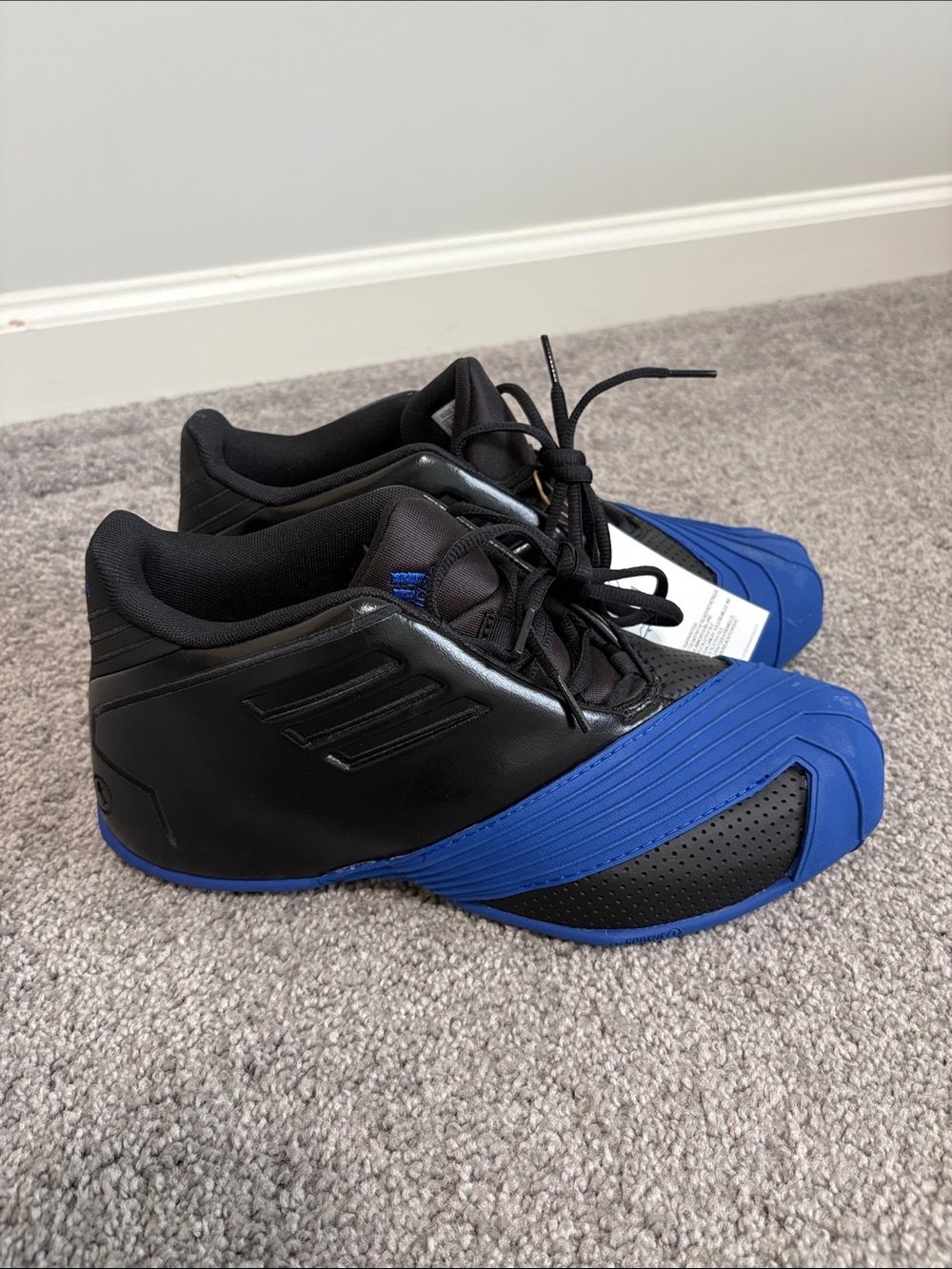 Adidas TMac 1 Black Royal Blue Basketball Shoes